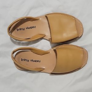 Dirty Landry sling back sandals